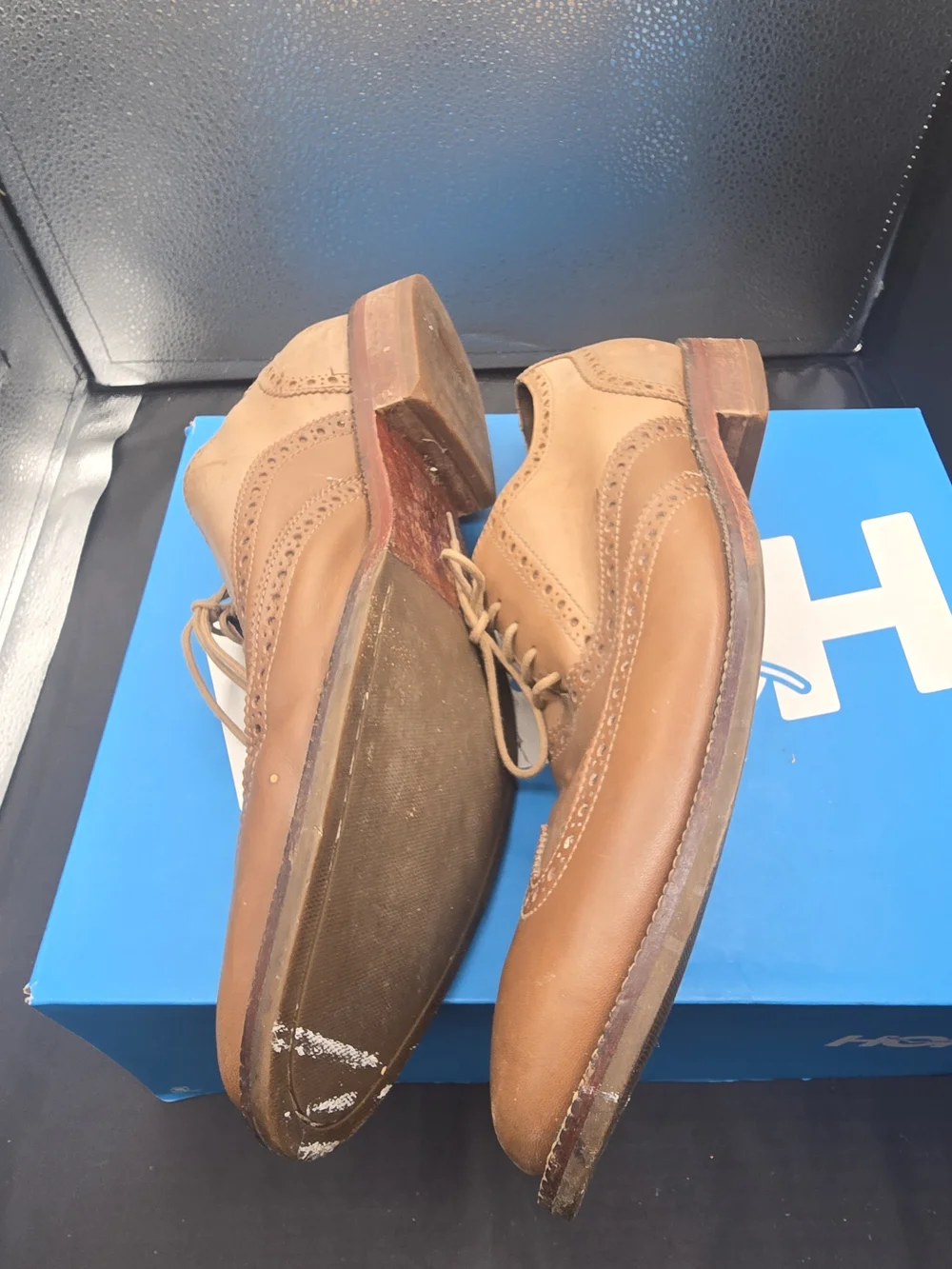 Cole Haan‎ Brown Leather Wingtip Oxfords